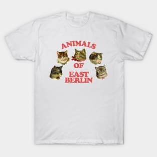 Animal Of East Berlin //// Retro Style Cat Lover Gift! T-Shirt